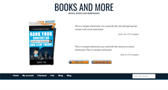 Desktop Screenshot of booksandmore.us